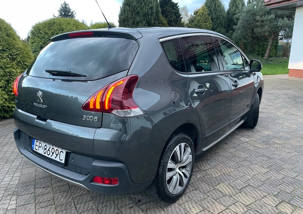 Peugeot 3008 cena 43500 przebieg: 106000, rok produkcji 2016 z Miechów małe 781